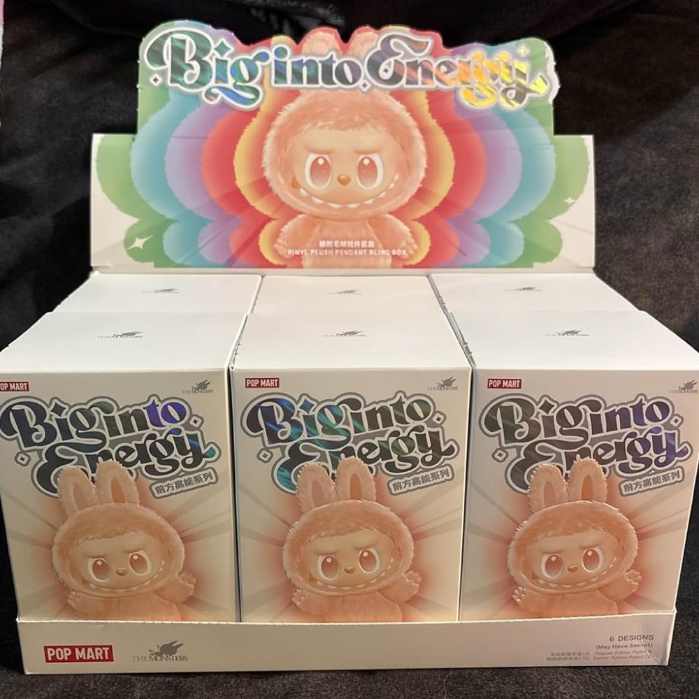 SEALED CASE - Big Into Energy Labubu (6 blind boxes) - Picture 3 of 4
